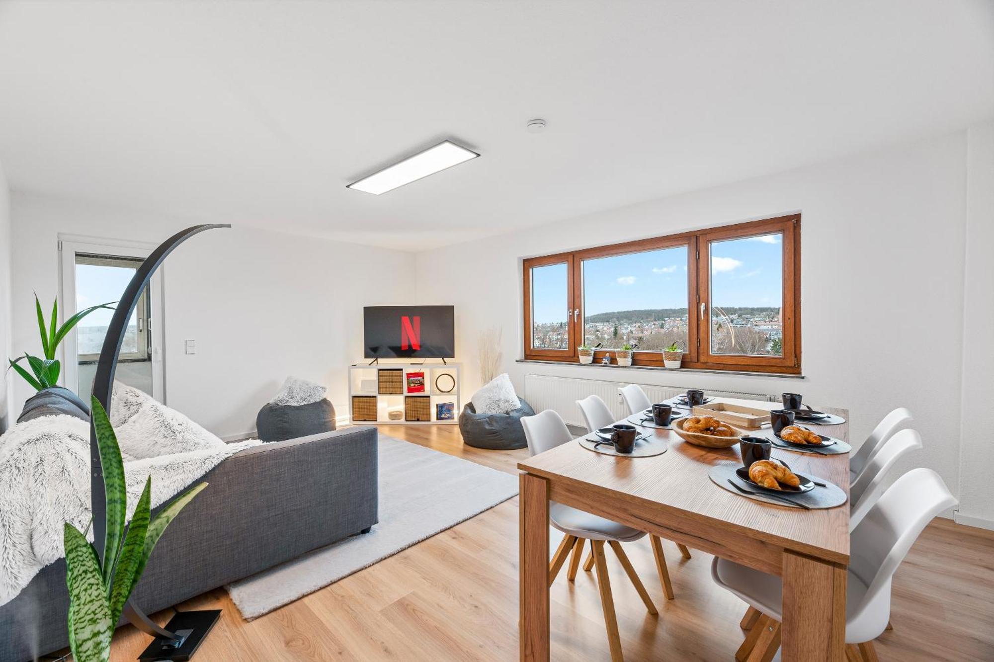 Neu: Stylische Suite Mit Ausblick Sindelfingen Dış mekan fotoğraf